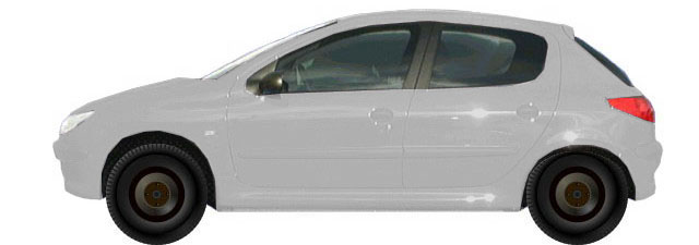 Peugeot 206 2A, 2J Hatchback 5d (1998-2009) 1.6 16V
